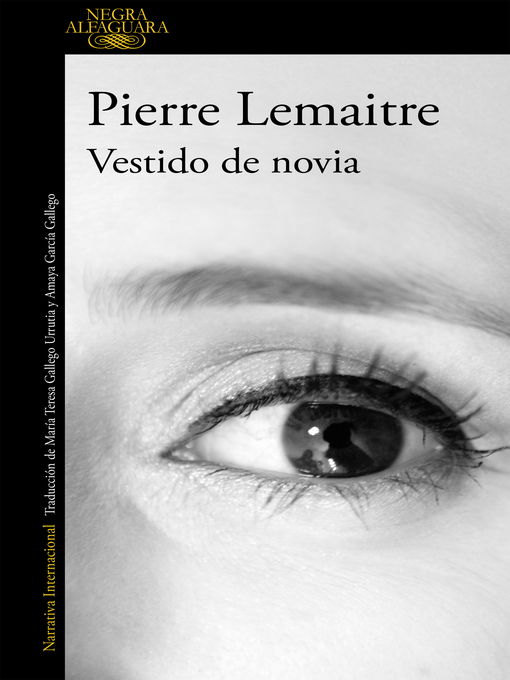Title details for Vestido de novia by Pierre Lemaitre - Wait list